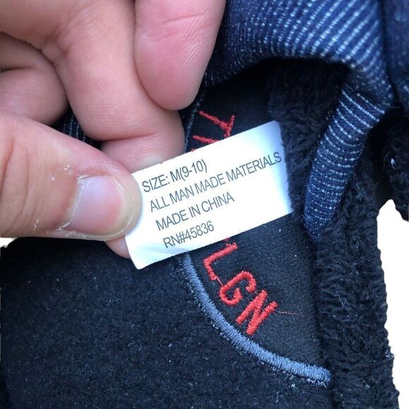 TRUE Religion Slides Slippers BIG LOGO House Slippers Size 9 - Picture 10 of 11